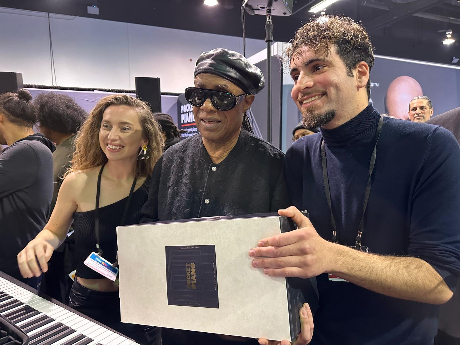 Artists with Pocket Piano